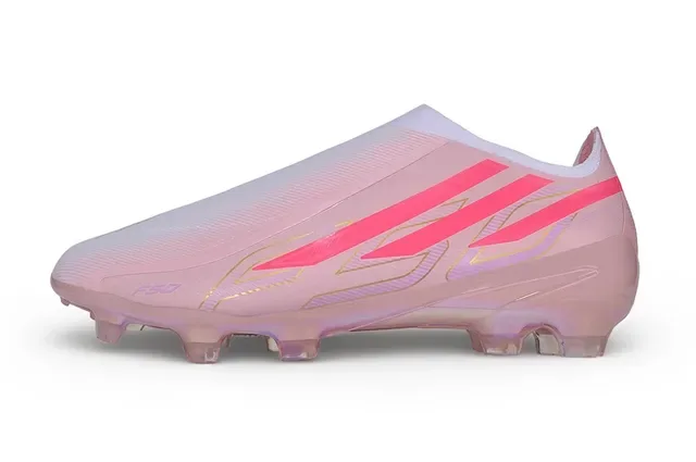 Adidas F30 Translucent Pink Iridescent Zapatos de fútbol para terreno firme 7