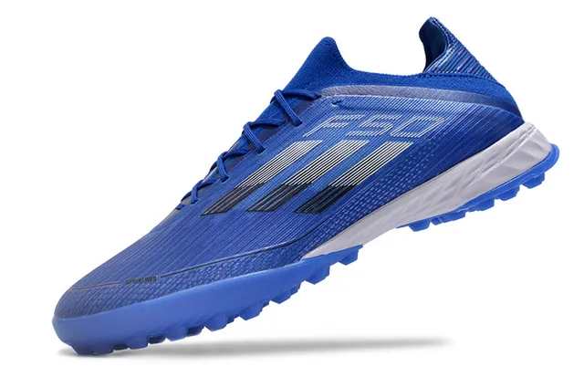 Adidas F50 Blue Turf Chaussures de football 3