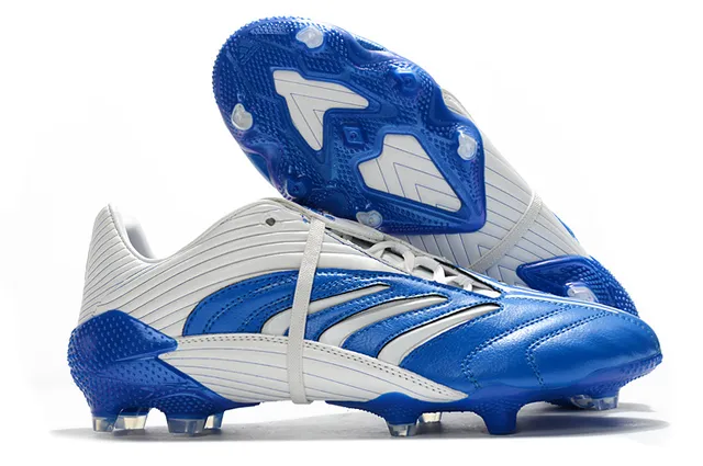 Adidas حذاء كرة القدم للأرض الصلبة مع نسيج مقرمش، سطح أصلي اصطناعي معدني أبيض ذهبي 10