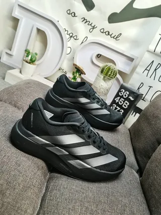 Adidas Lightstrike Pro White Black Running Shoes 9