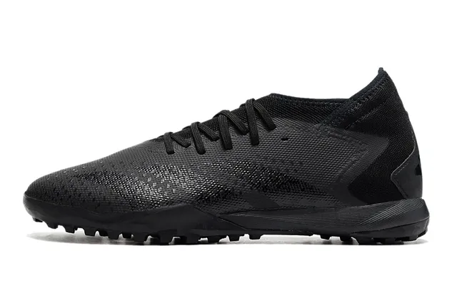 Adidas Pink Black Low-Cut Sock-Fit Collar Asymmetric Lace Cage Artificial-Grass Soccer Shoes 13