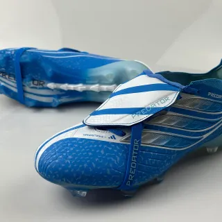 Adidas Predator Nanostrike+ Blue White Firm-Ground Chaussures de football