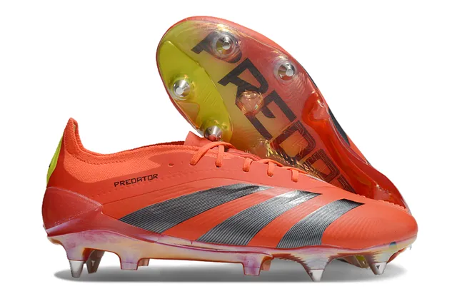 Adidas Predator Blanc et Or Firm-Ground Chaussures de Football 13