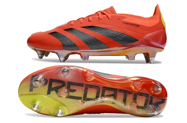 Adidas Predator Blanc et Or Firm-Ground Chaussures de Football 14