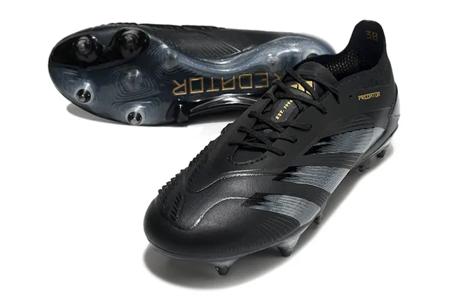 Adidas Predator Blanc et Or Firm-Ground Chaussures de Football 18