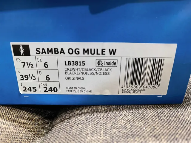 Adidas Samba Tênis Lifestyle Preto Branco Goma 2