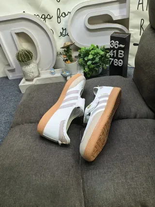 Adidas Samba Off-White Beige Correa scalloped Zapatillas lifestyle 6