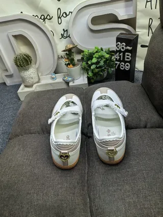 Adidas Samba Off-White Beige Correa scalloped Zapatillas lifestyle 8