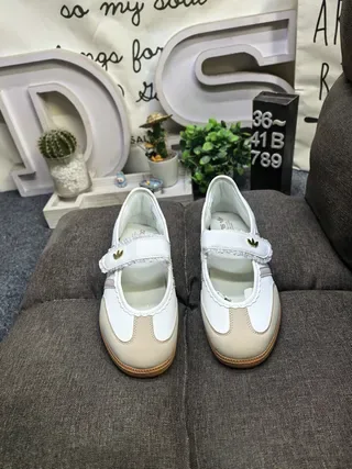 Adidas Samba Off-White Beige Correa scalloped Zapatillas lifestyle 10