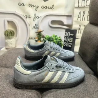 Adidas Samba OG أحذية رياضية رمادي وكريم