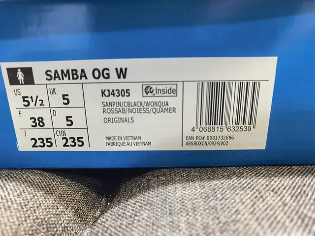 Adidas Samba Zapatillas Lifestyle Rosa pálido y negro 2