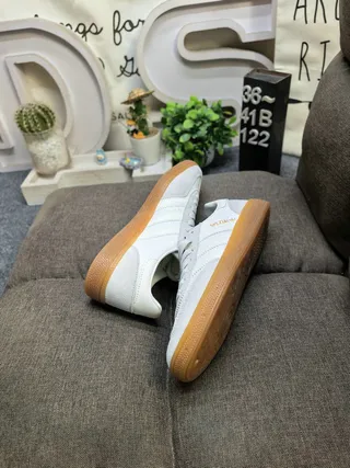 Adidas Spezial Gris Ante Rayas Blancas Suela de Goma Sneakers Lifestyle 16