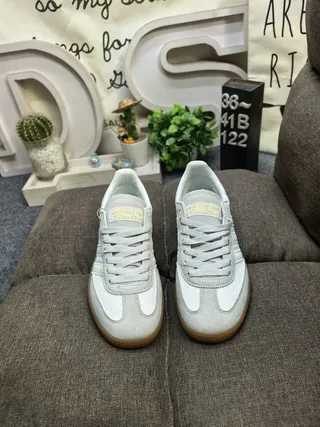 Adidas Spezial Gris Ante Rayas Blancas Suela de Goma Sneakers Lifestyle 20
