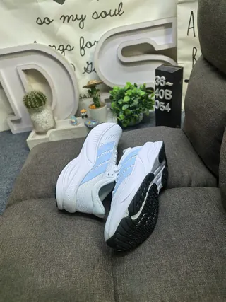 Adidas Tênis Lifestyle de Malha com Três Listras 7