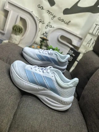 Adidas Tênis Lifestyle de Malha com Três Listras 8