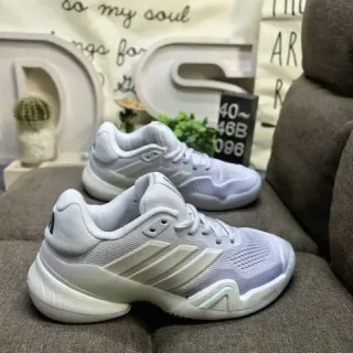 Adidas White Mesh Low-Top Lifestyle Sneakers