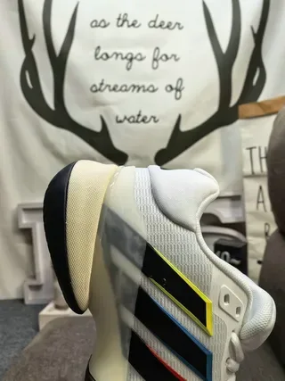 Adidas Sneakers Lifestyle en Maille Blanc Low-Top 13