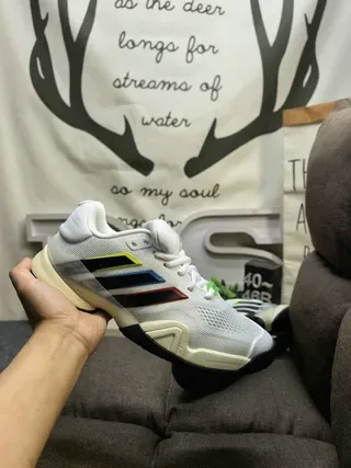 Adidas Sneakers Lifestyle en Maille Blanc Low-Top 15