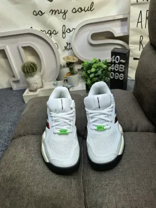 Adidas Sneakers Lifestyle en Maille Blanc Low-Top 20