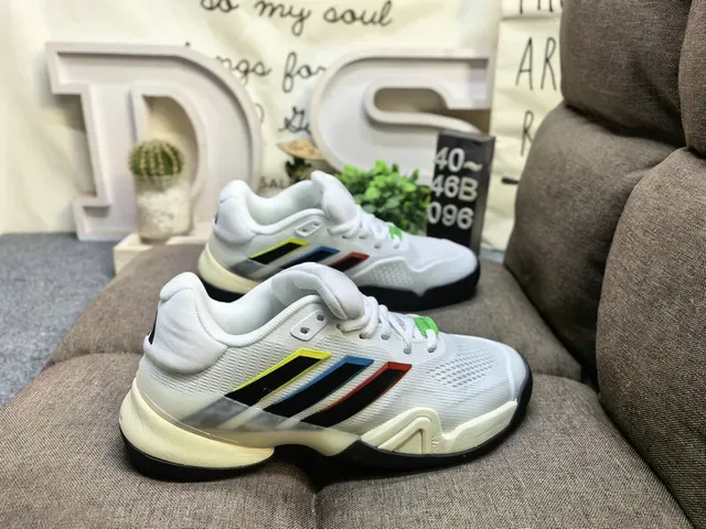 Adidas Sneakers Lifestyle en Maille Blanc Low-Top 21