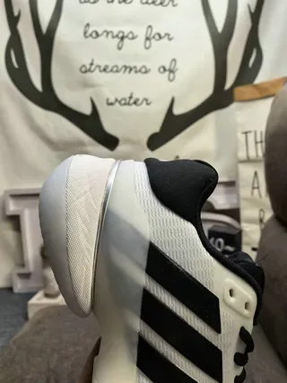 Adidas Sneakers Lifestyle en Maille Blanc Low-Top 23