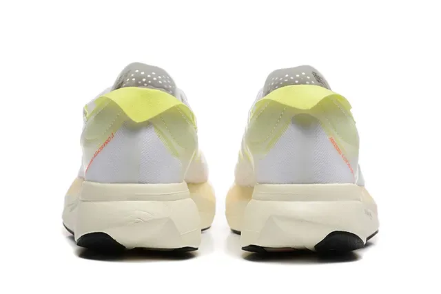 Adidas White Yellow Engineered Mesh Upper Lightstrike Pro Midsole Running Shoes 3