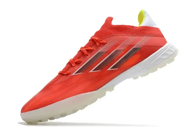 Adidas X Red White Low-Cut Synthetic Mesh Upper Turf Soccer Shoes 3