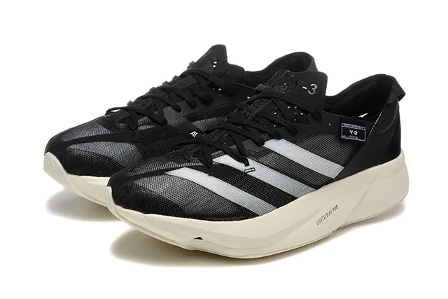Adidas Y-3 Lightstrike Pro Black Silver Chaussures de course 2