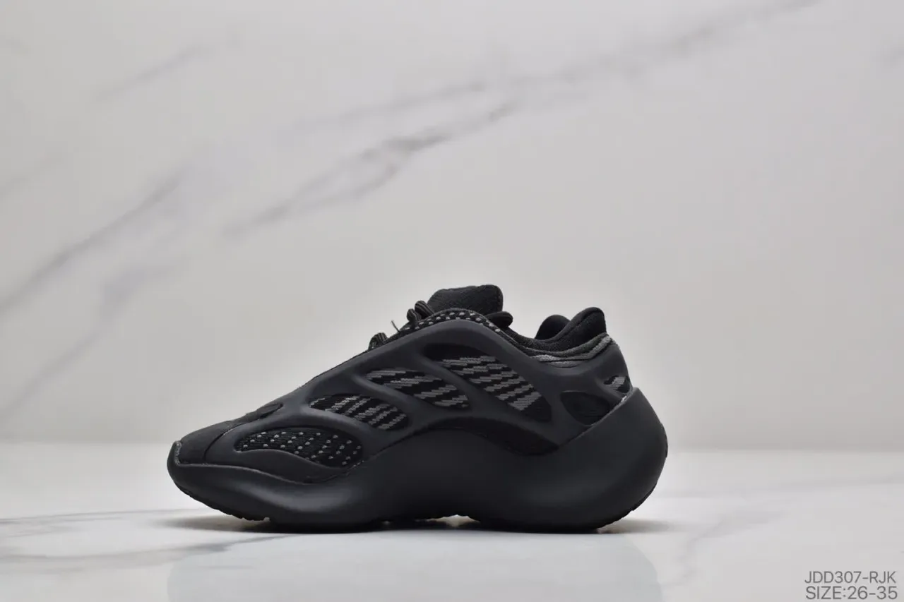 Adidas Yeezy Boost 700 Beige Noir Sculpté Semelle Intermédiaire Cage Superposition Construction Sneakers Lifestyle 14