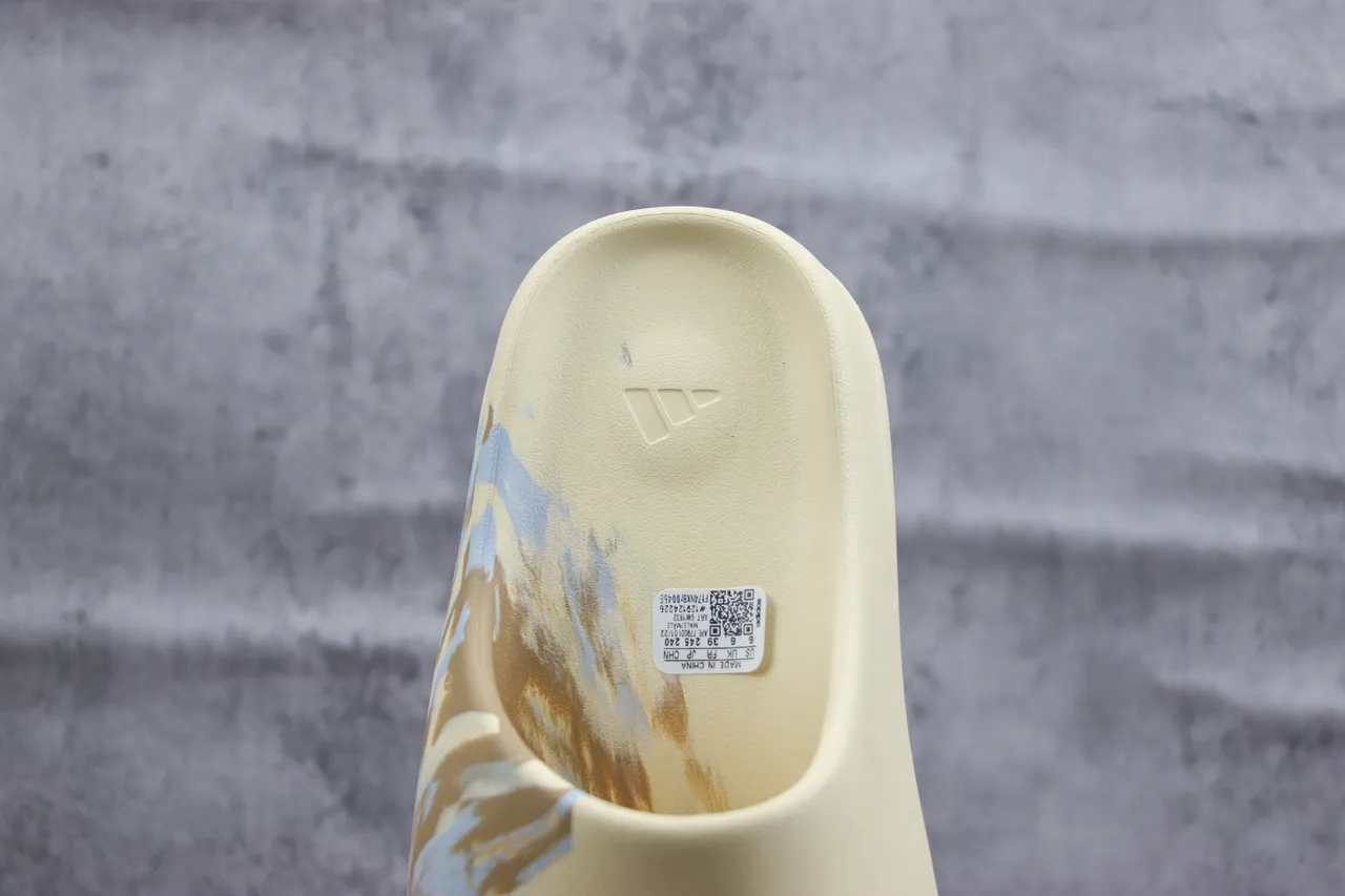 Adidas Yeezy Slide Bege Azul Marrom Camo Chinelo 3