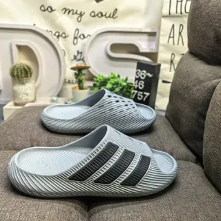 Adidas Yeezy Slide Sandalias Gris Claro Negro