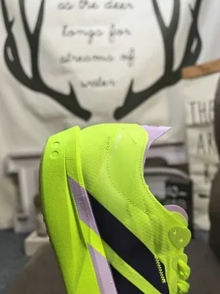 Adidas Tênis Lifestyle Amarelo Roxo Neón Verde Lima Listras Acentuadas 3