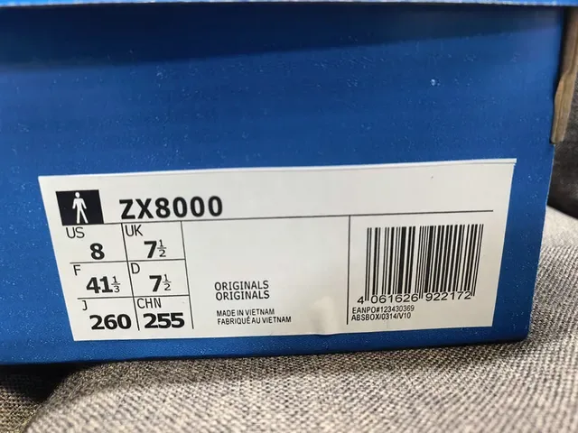 Adidas ZX8000 Gris Negro Verde zapatillas lifestyle 2