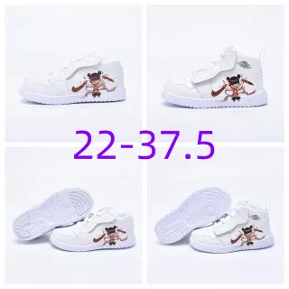 Tênis lifestyle cano baixo com fecho de tira Air Jordan 1 branco multicolorido