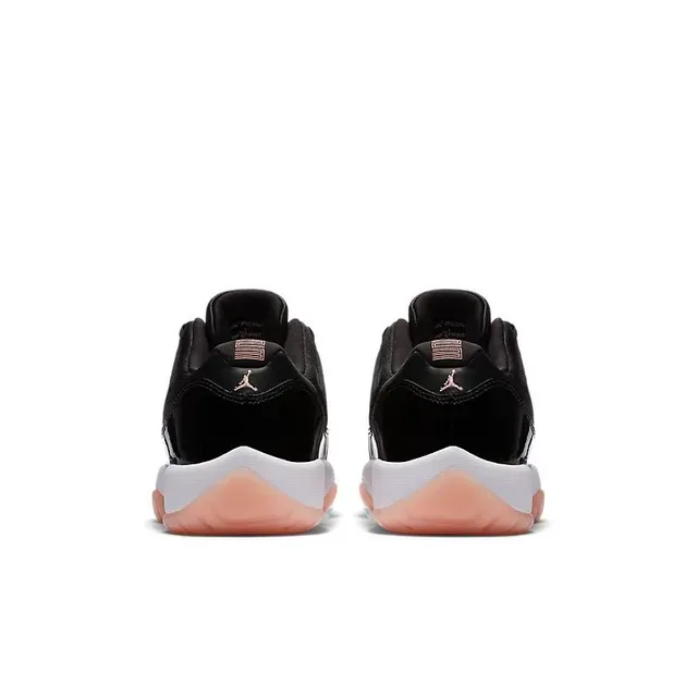 Air Jordan 11 Negro Blanco Melocotón Zapatos de Baloncesto 2