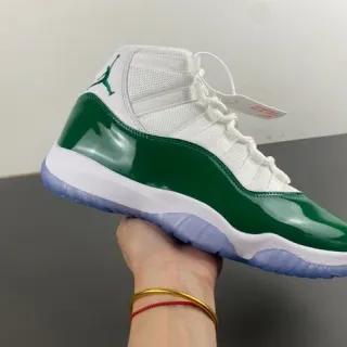 Air Jordan 11 Emerald Green Patent Leather Zapatos de baloncesto