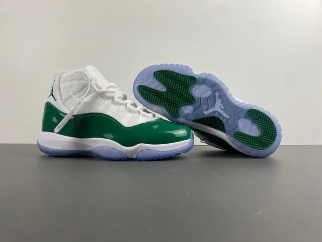 Air Jordan 11 Emerald Green Patent Leather 篮球鞋 11