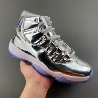 Air Jordan 11 金属银紫 篮球鞋