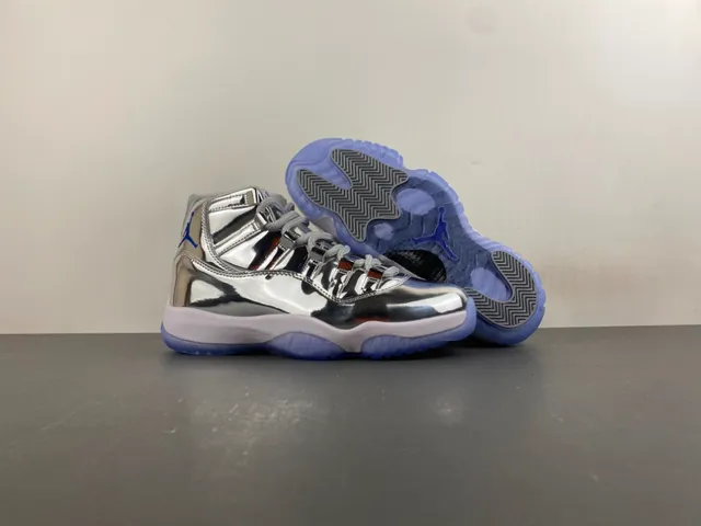 Air Jordan 11 金属银紫 篮球鞋 13