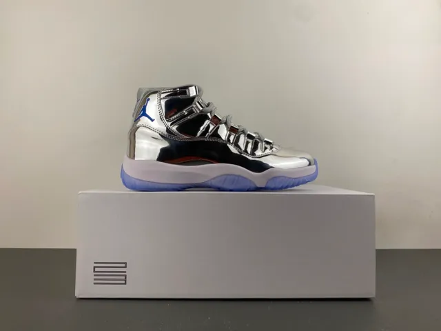 Air Jordan 11 金属银紫 篮球鞋 16