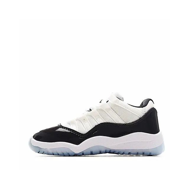 Air Jordan 11 सफेद लाल पेटेंट लेदर बास्केटबॉल जूते 20
