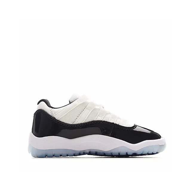 Air Jordan 11 सफेद लाल पेटेंट लेदर बास्केटबॉल जूते 21