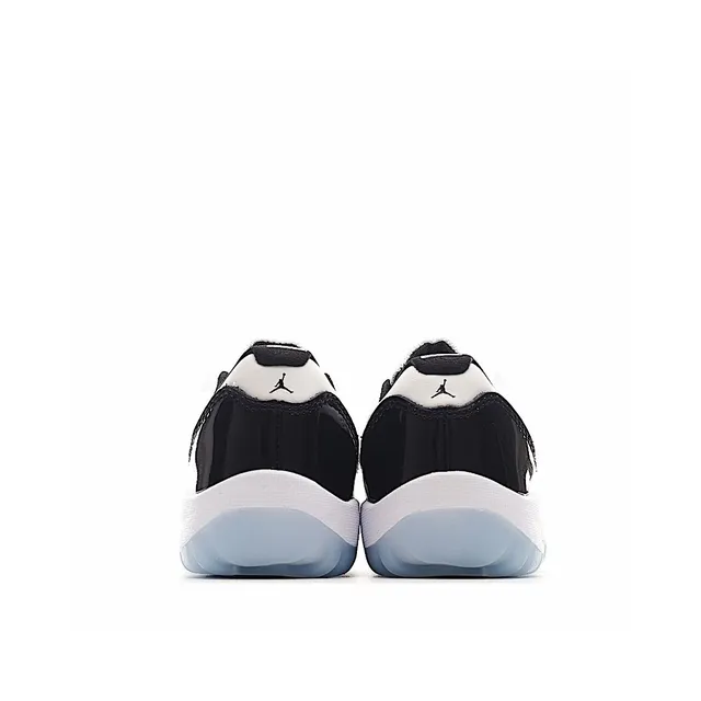 Air Jordan 11 सफेद लाल पेटेंट लेदर बास्केटबॉल जूते 22