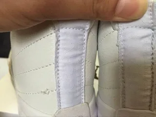 Air Jordan 12 সাদা ও সোনালী বাস্কেটবল জুতো 4