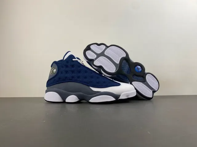 Air Jordan 13 Navy and White Tênis de Basquete 13