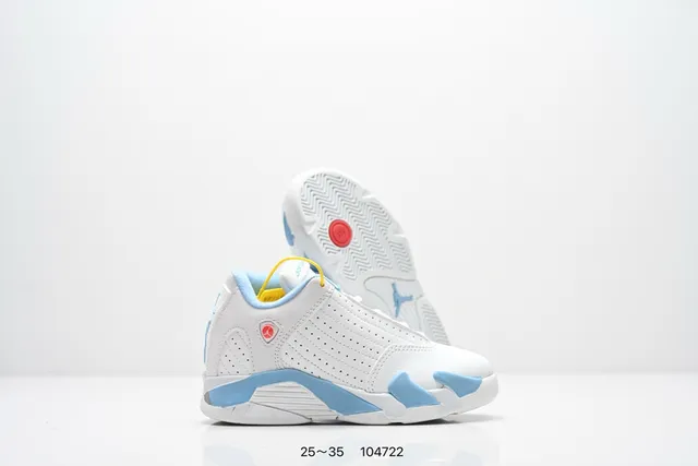 Tênis de basquete Air Jordan 14 branco vermelho preto 10