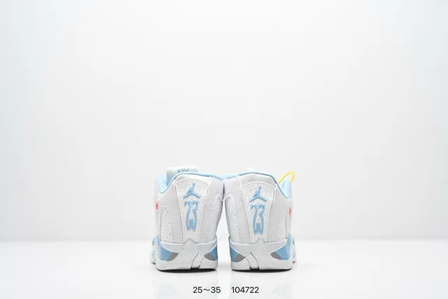 Tênis de basquete Air Jordan 14 branco vermelho preto 18