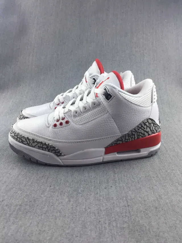 Air Jordan 3 White Cement أحذية كرة السلة 3