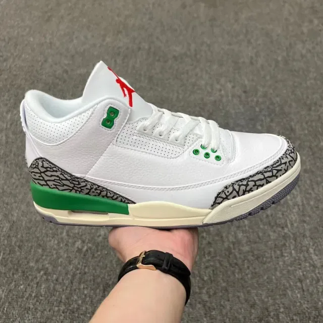 Air Jordan 3 أبيض سيمينت طباعة الفيل أحذية كرة السلة 11
