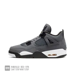 Air Jordan 4 深灰白黑篮球鞋